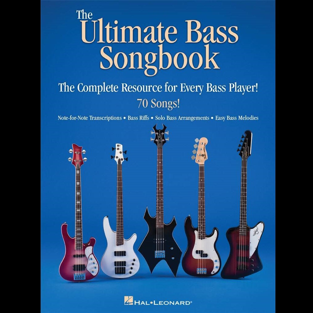 The Ultimate Bass Songbook - Bass Song Books available at Foulds Guitars Derby