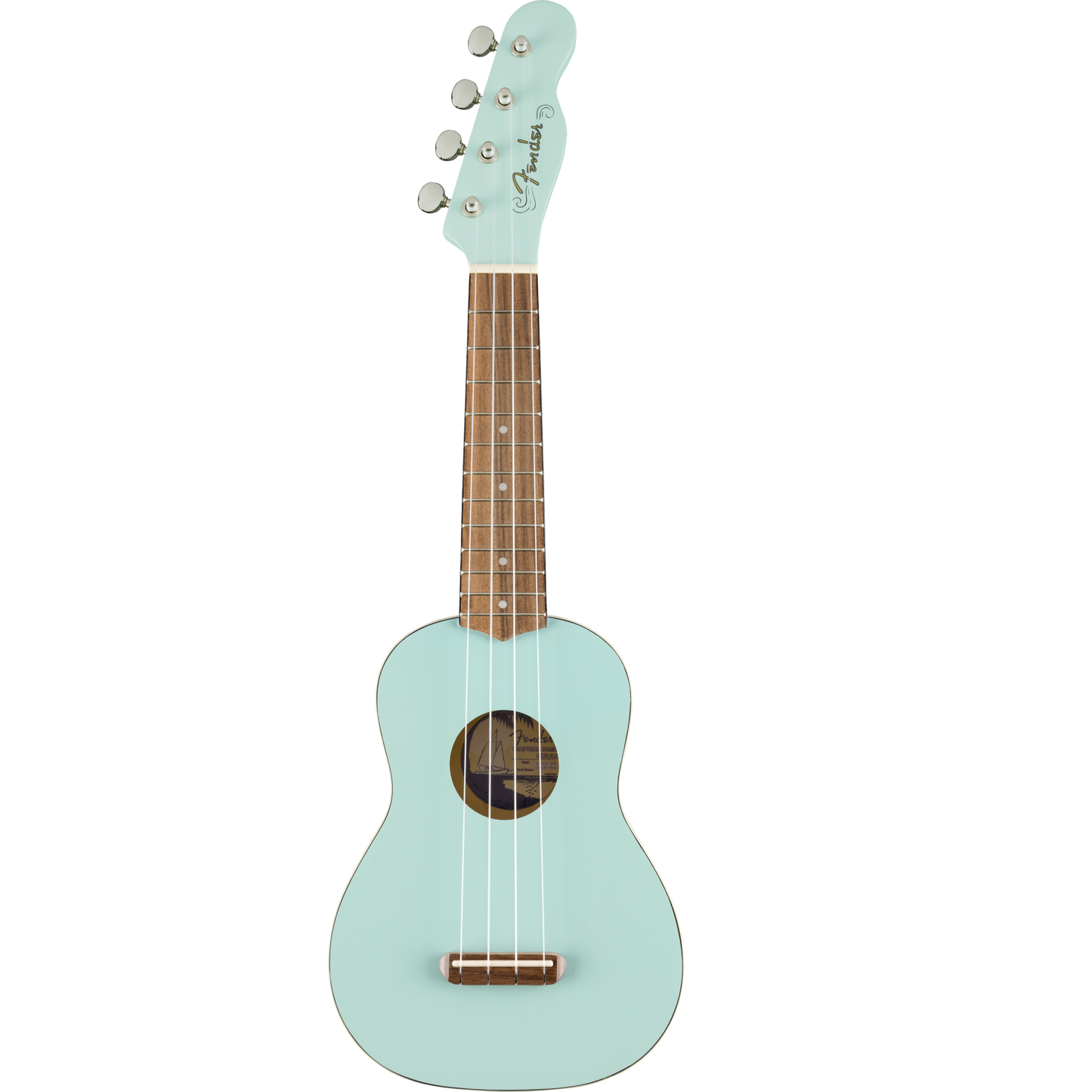 Fender Venice Soprano Ukulele - Daphne Blue