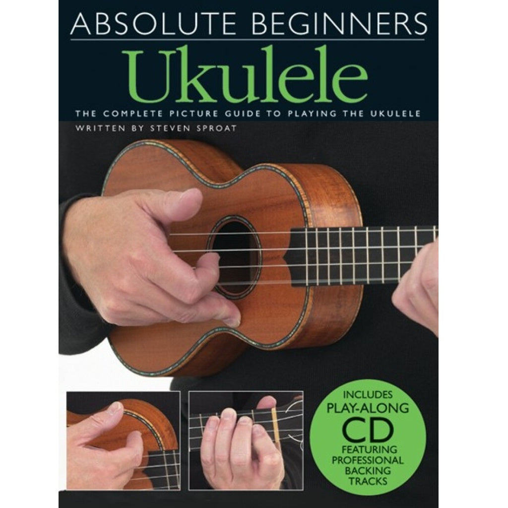 Absolute Beginners Ukulele - Ukulele Tutor Books available at Foulds Guitars Derby