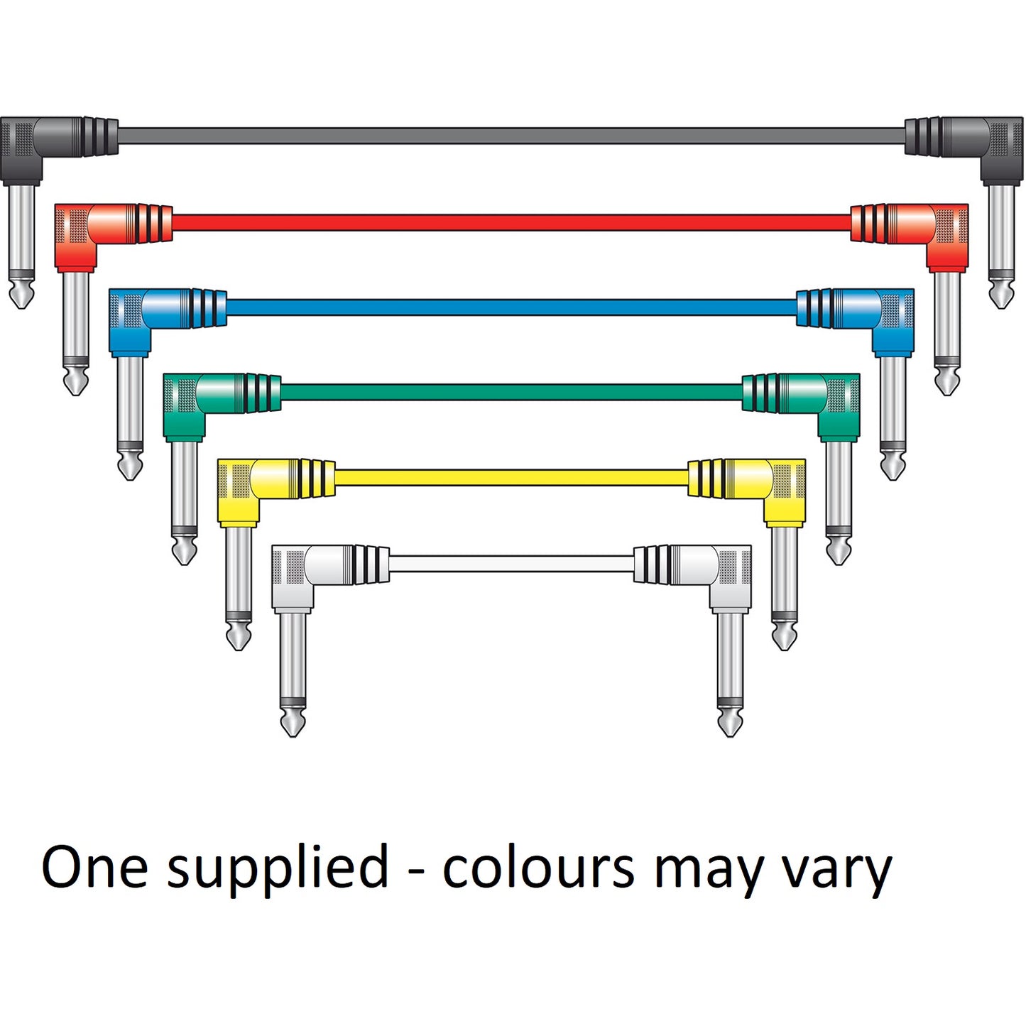 AVSL 15cm Jack-Jack Patch Lead - Patch Cables available at Foulds Guitars Derby