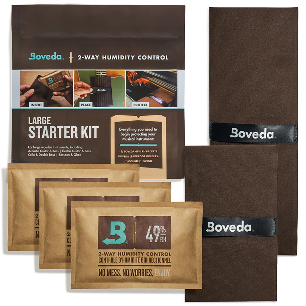 Boveda Humidity Control 49% Size 70 Kit Large - Tools available at Foulds Guitars Derby