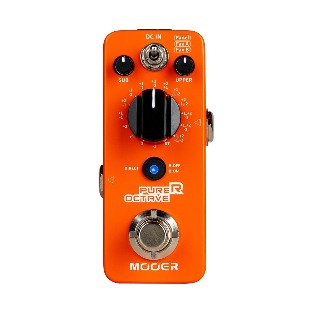 Mooer Purer Octave - Guitar Pedals available at Foulds Guitars Derby
