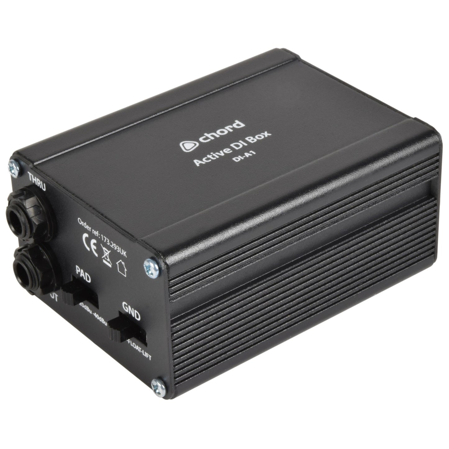 Chord Active DI Box DI-A1 - Audio Accessories available at Foulds Guitars Derby