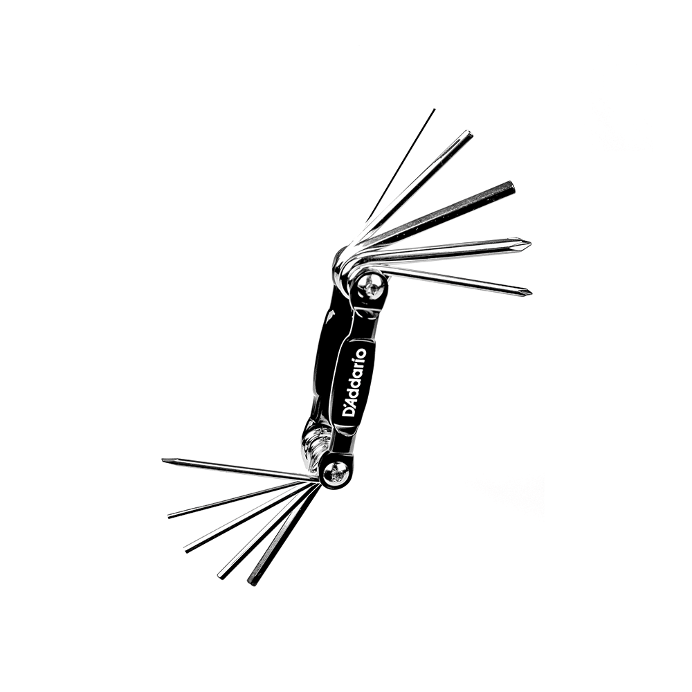 D'Addario Guitar / Bass Multi Tool - Tools available at Foulds Guitars Derby