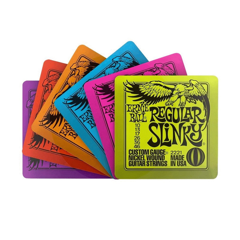 Ernie Ball Slinky Coasters - Gifts available at Foulds Guitars Derby