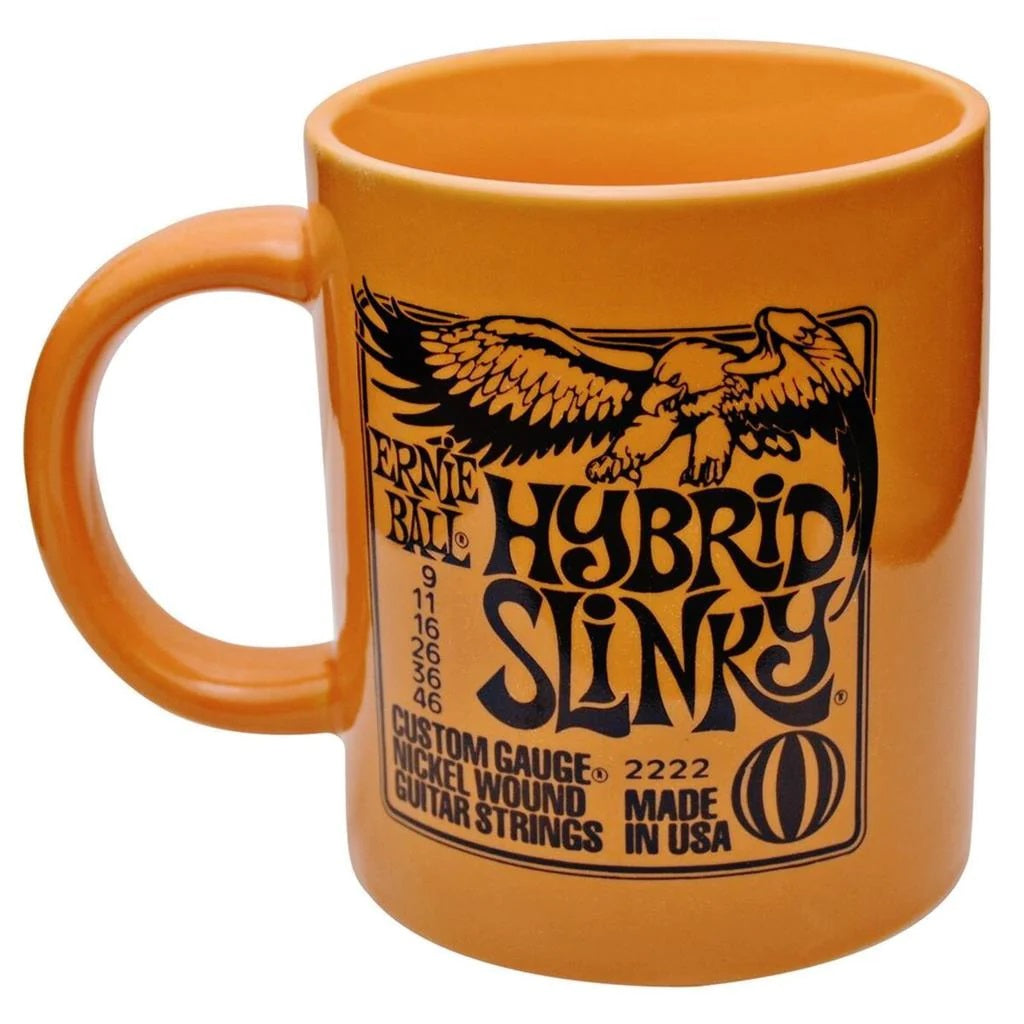 Ernie Ball Hybrid Slinky Mug - Mugs available at Foulds Guitars Derby