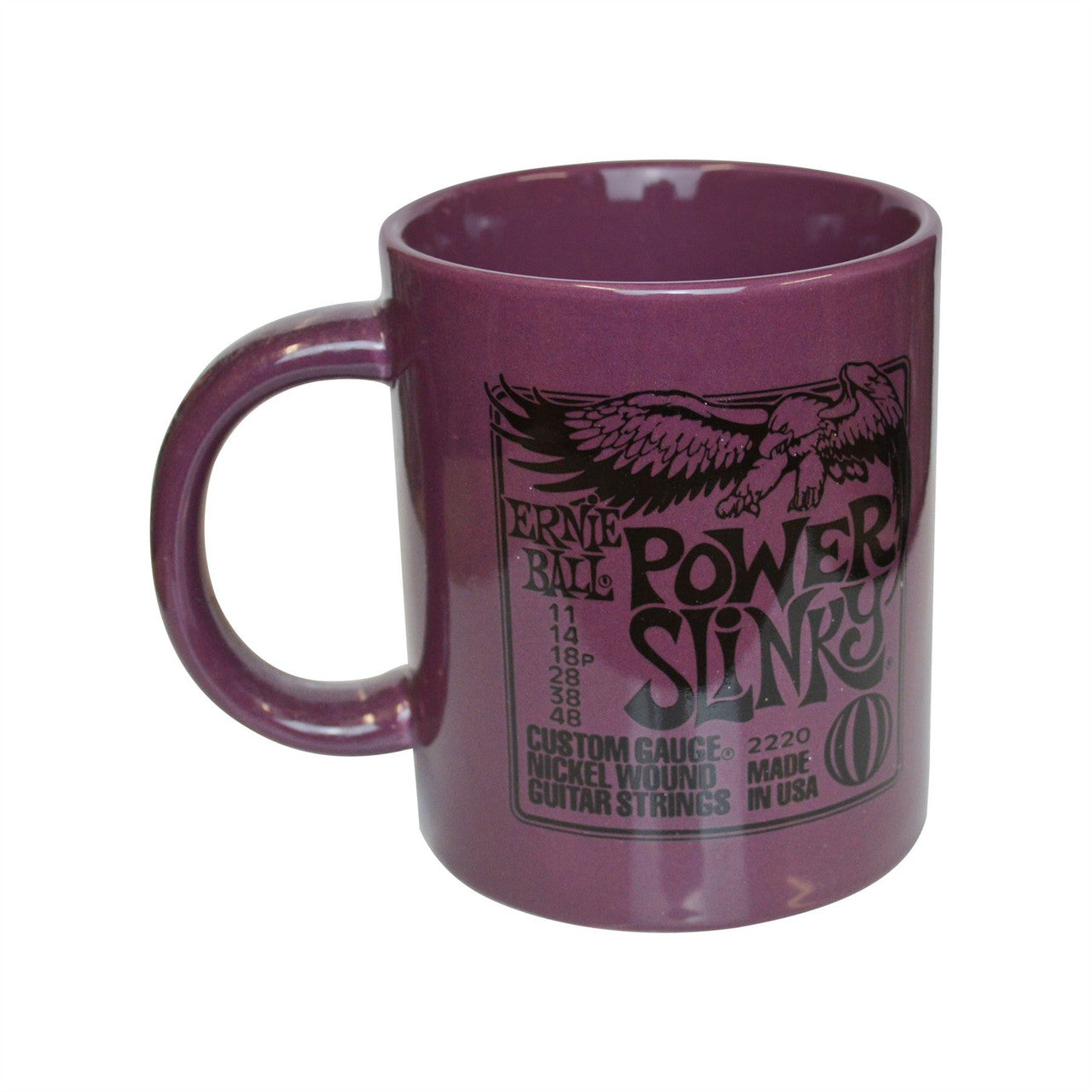 Ernie Ball Power Slinky Mug - Mugs available at Foulds Guitars Derby