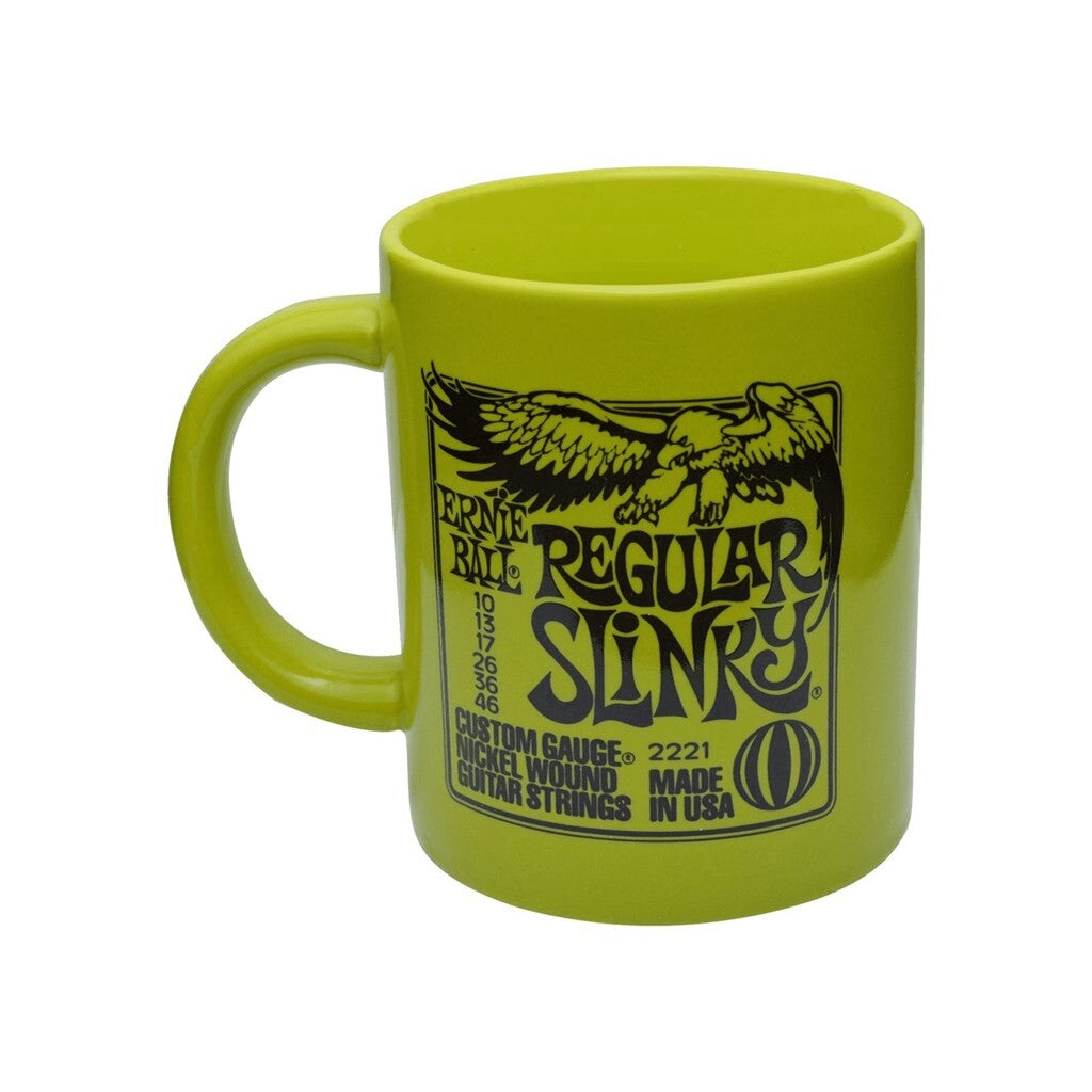Ernie Ball Regular Slinky Mug - Mugs available at Foulds Guitars Derby
