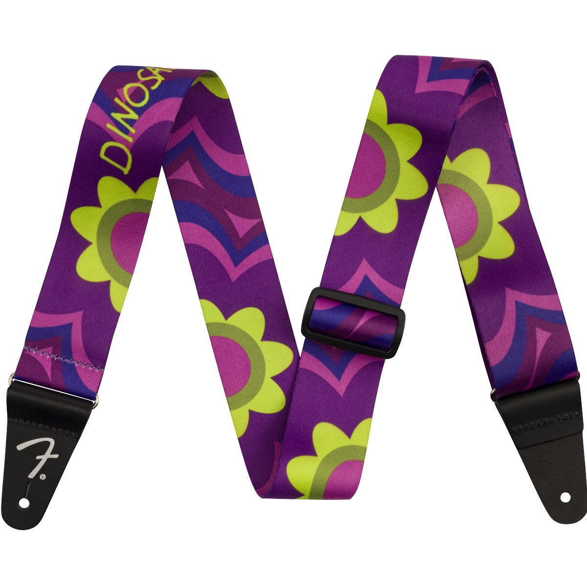Fender J Mascis Dinosaur Jr Flower Strap - Straps available at Foulds Guitars Derby