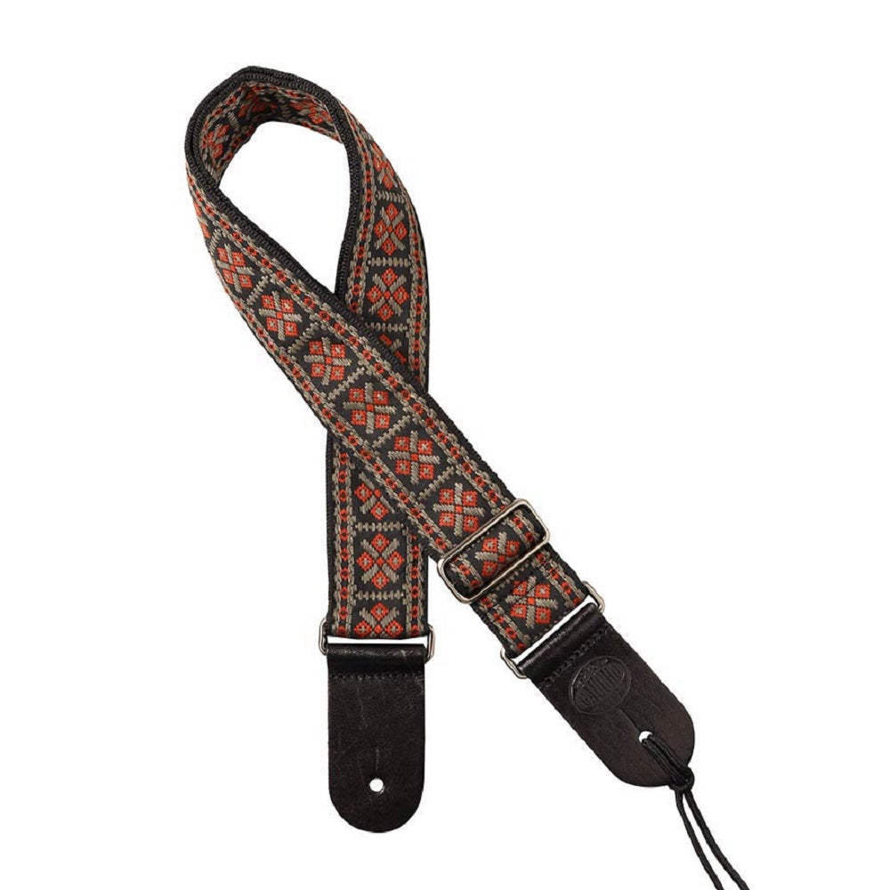 Gaucho Traditional Strap 181 RG - Straps available at Foulds Guitars Derby