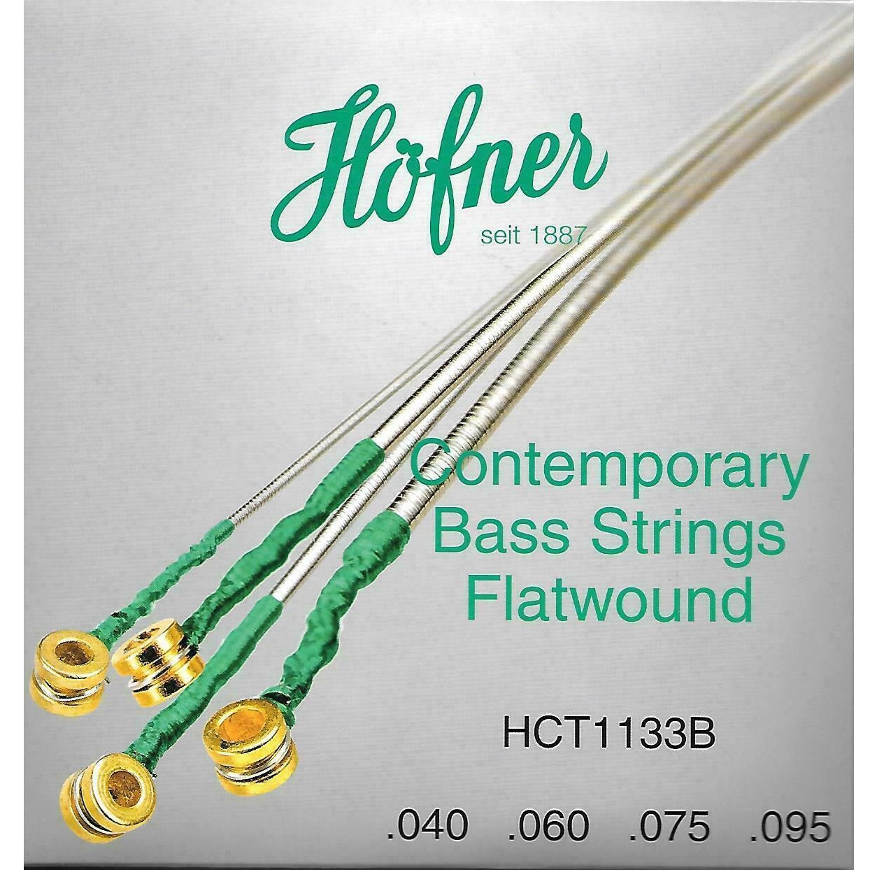 Hofner HCT Bass Flatwound - Bass Strings available at Foulds Guitars Derby