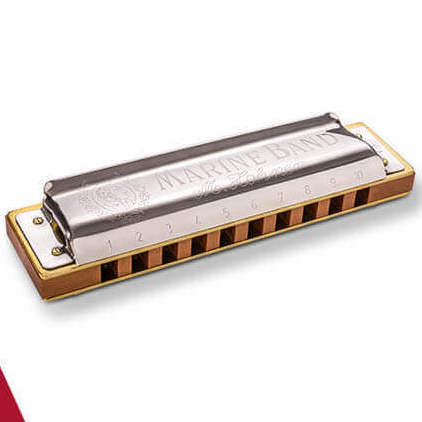 Hohner Marine Band A 1896/20 - Harmonicas available at Foulds Guitars Derby