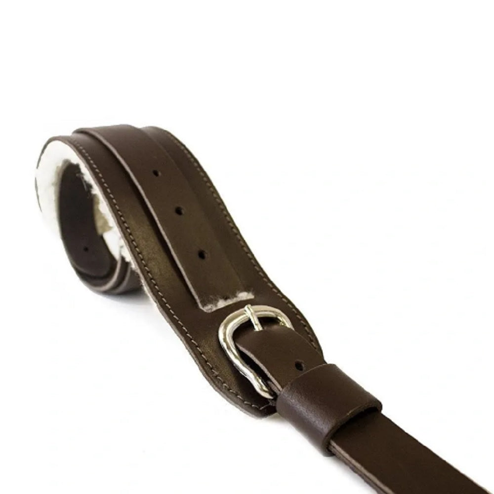 Leathergraft Sheepskin Pad Brown - Straps available at Foulds Guitars Derby
