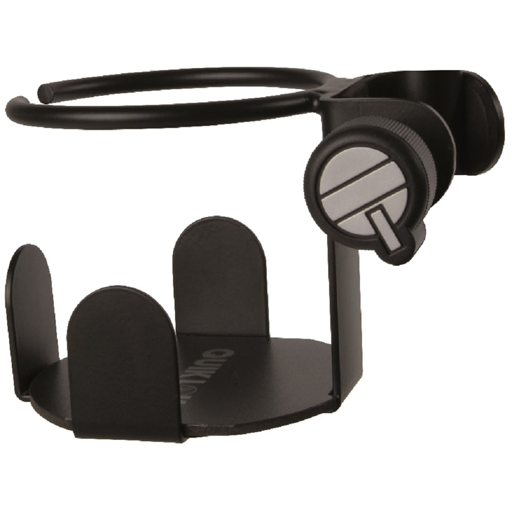 Quik Lok Clamp-on Cup Holder - Live Sound Accessories available at Foulds Guitars Derby