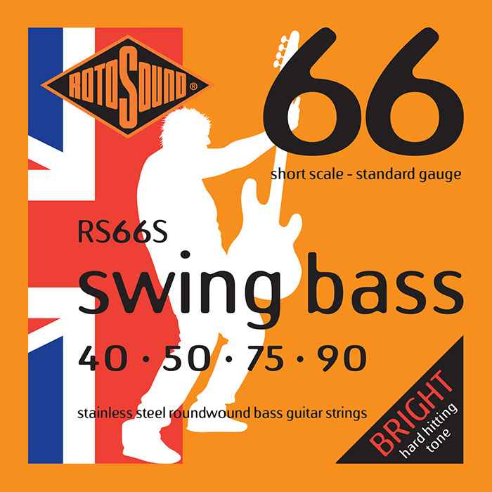 Rotosound 40-90 Swing RS66S - Bass Strings available at Foulds Guitars Derby