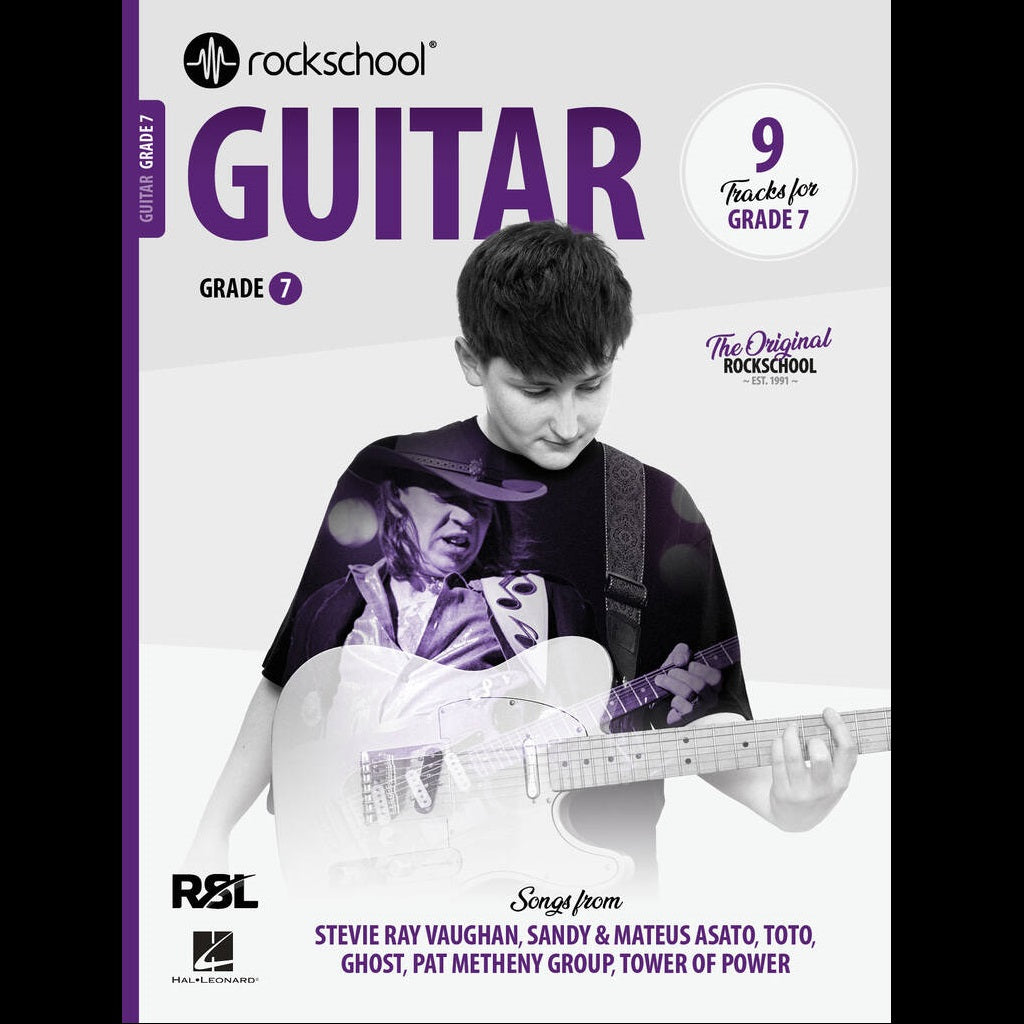 Rockschool Guitar Grade 7 (2024) - Guitar Exam Books available at Foulds Guitars Derby