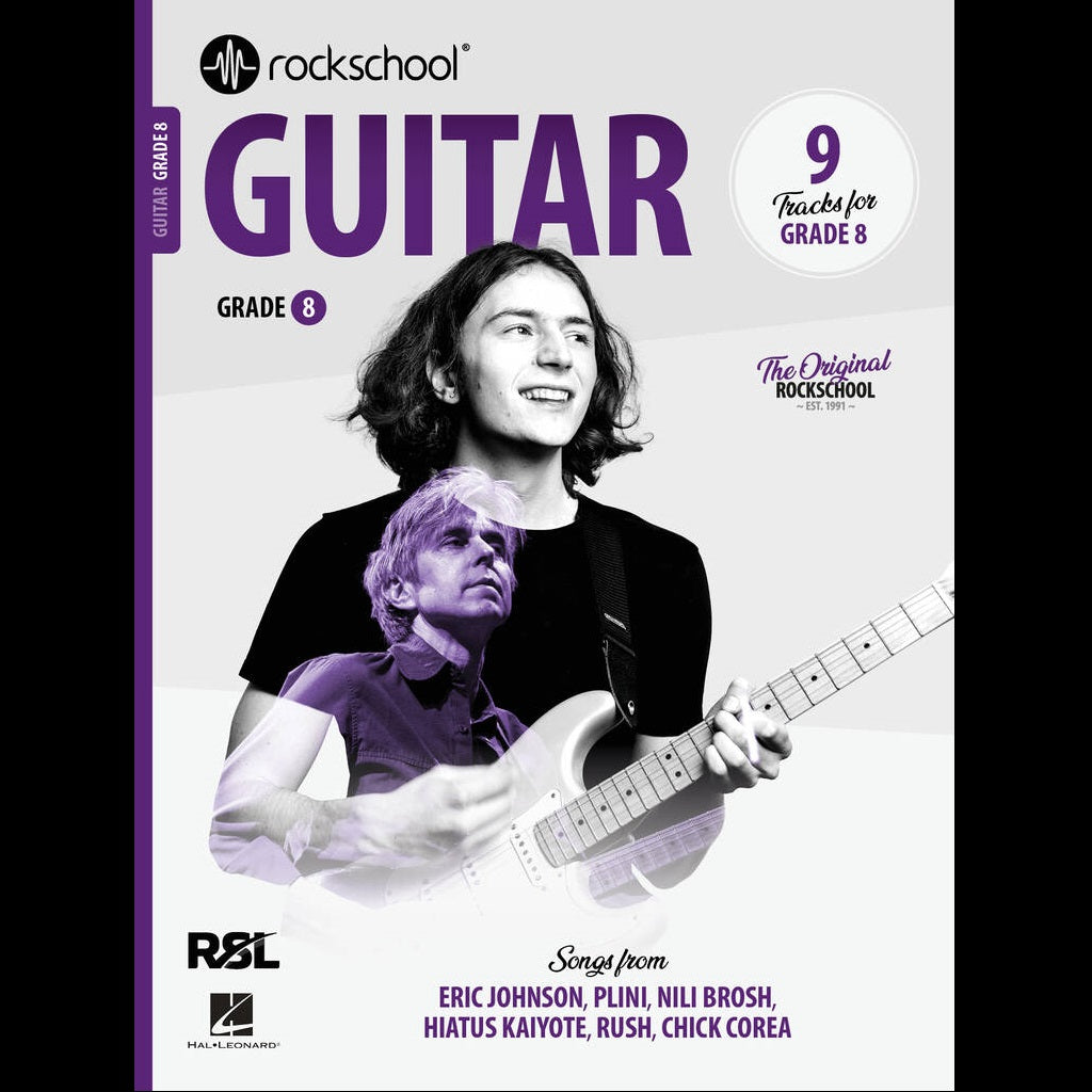 Rockschool Guitar Grade 8 (2024) - Guitar Exam Books available at Foulds Guitars Derby