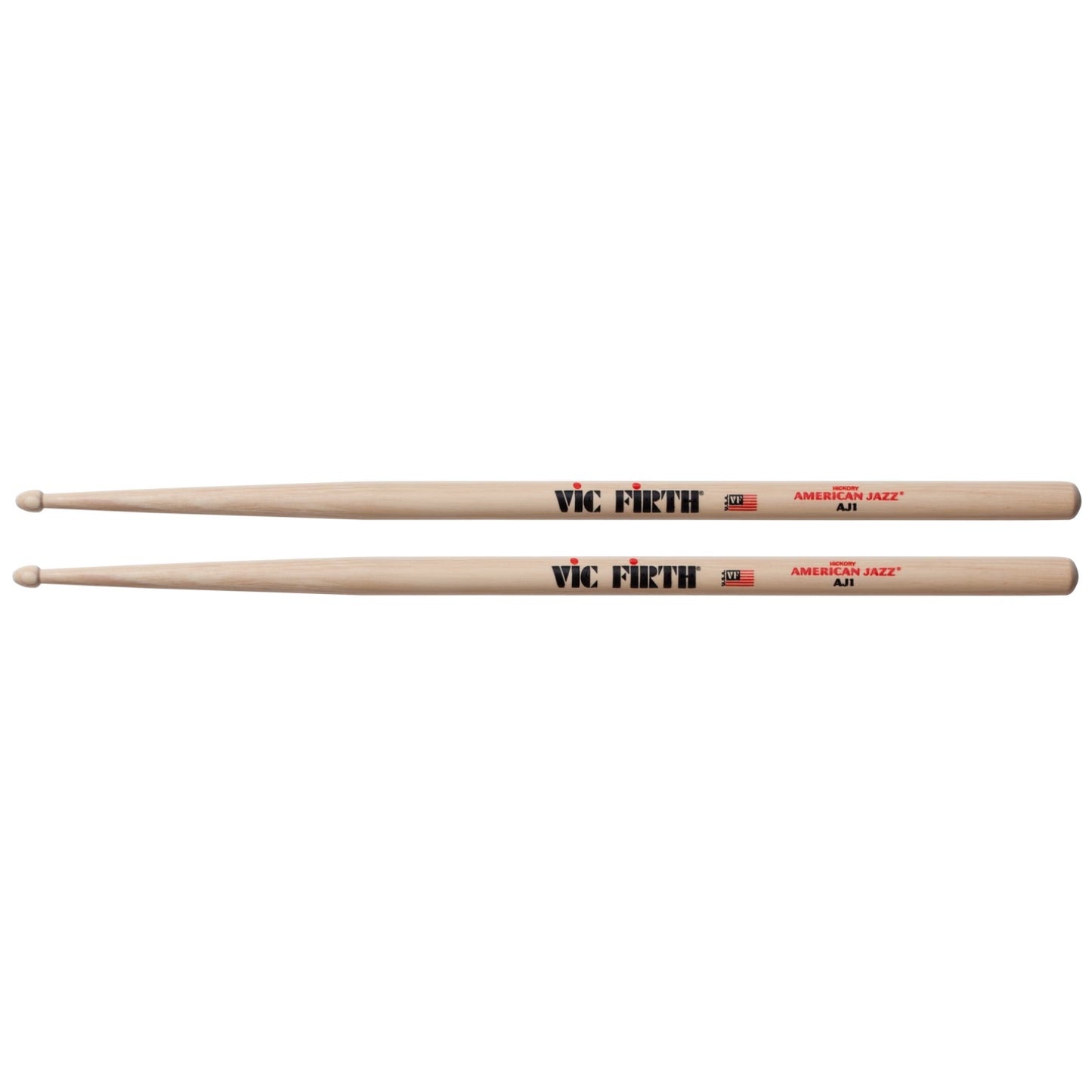 Vic Firth American Jazz 1 - Drum Sticks available at Foulds Guitars Derby