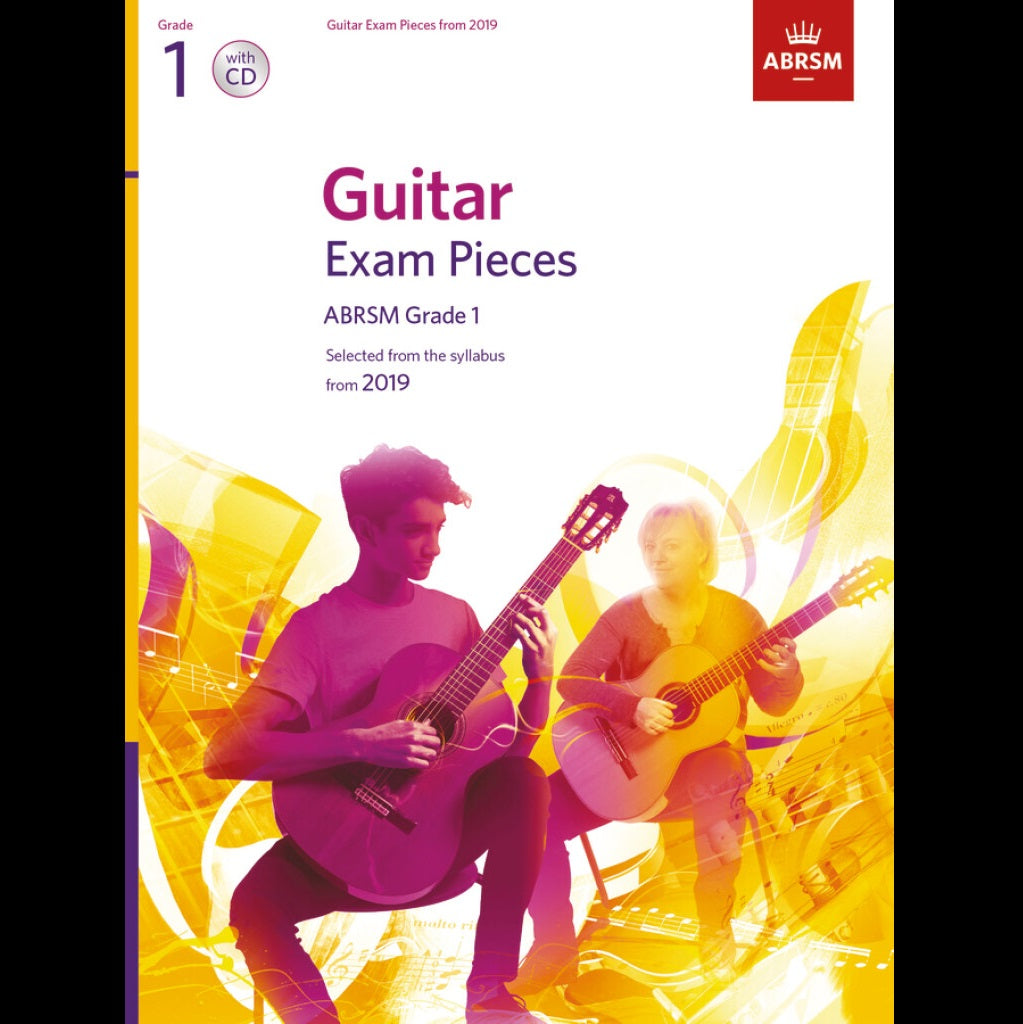 ABRSM Guitar Pieces Grade 1 with CD - Guitar Exam Books available at Foulds Guitars Derby