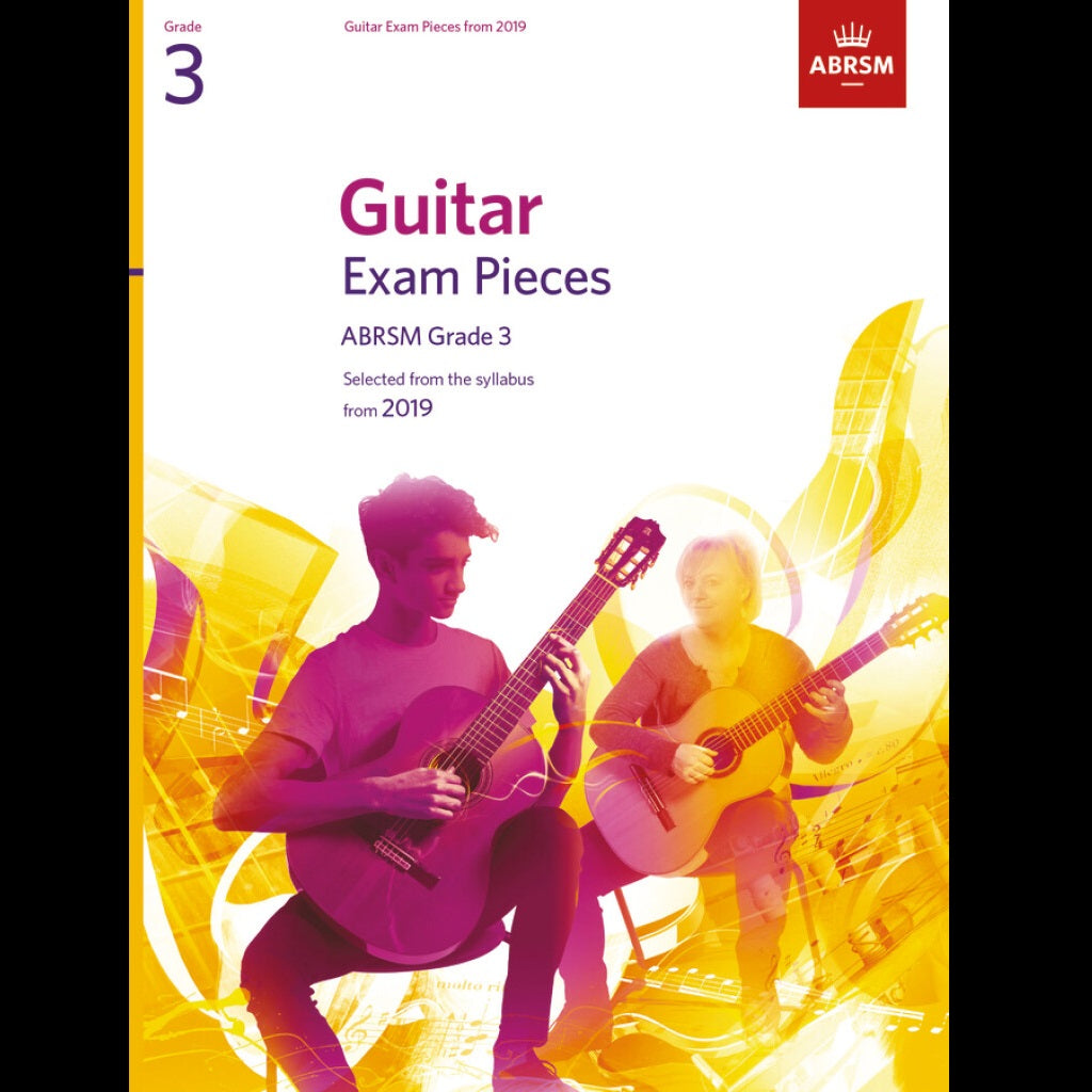 ABRSM Guitar Pieces Grade 3 - Guitar Exam Books available at Foulds Guitars Derby