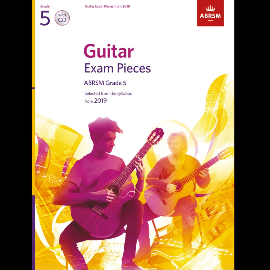 ABRSM Guitar Pieces Grade 5 with CD - Guitar Exam Books available at Foulds Guitars Derby