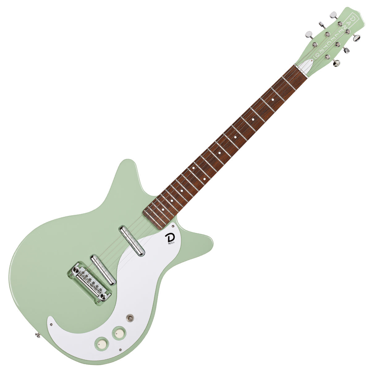 Danelectro 59M NOS Electric Guitar Keen Green Foulds Guitars