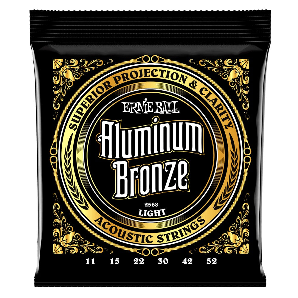 Ernie Ball Aluminum Bronze 2568 11-52 - Acoustic Guitar Strings available at Foulds Guitars Derby