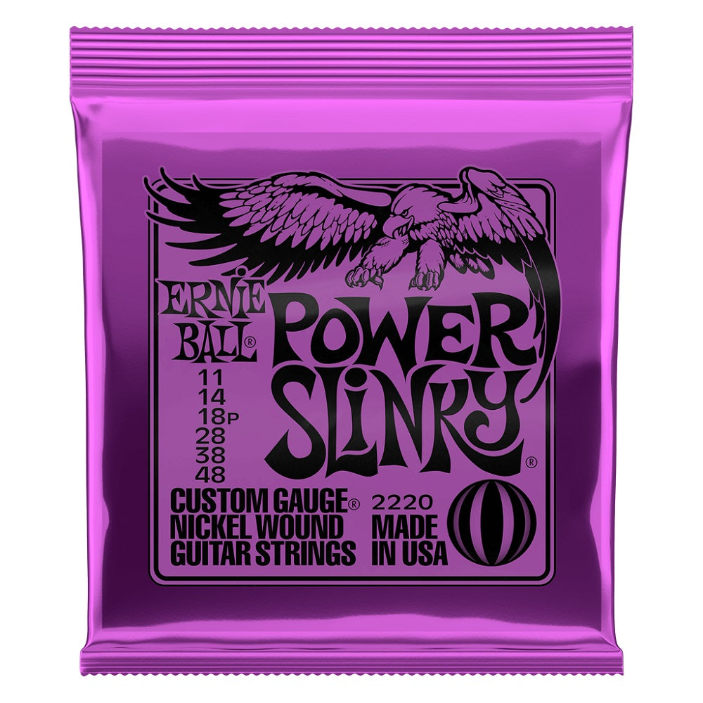 Ernie Ball Power Slinky 2220 11-48 - Electric Guitar Strings available at Foulds Guitars Derby
