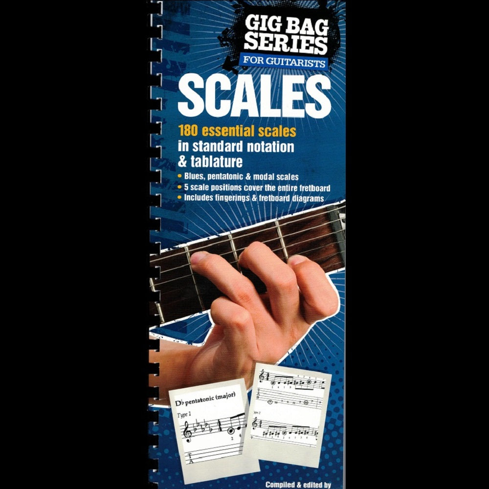 Gig Bag Book of Scales - Guitar Reference Books available at Foulds Guitars Derby