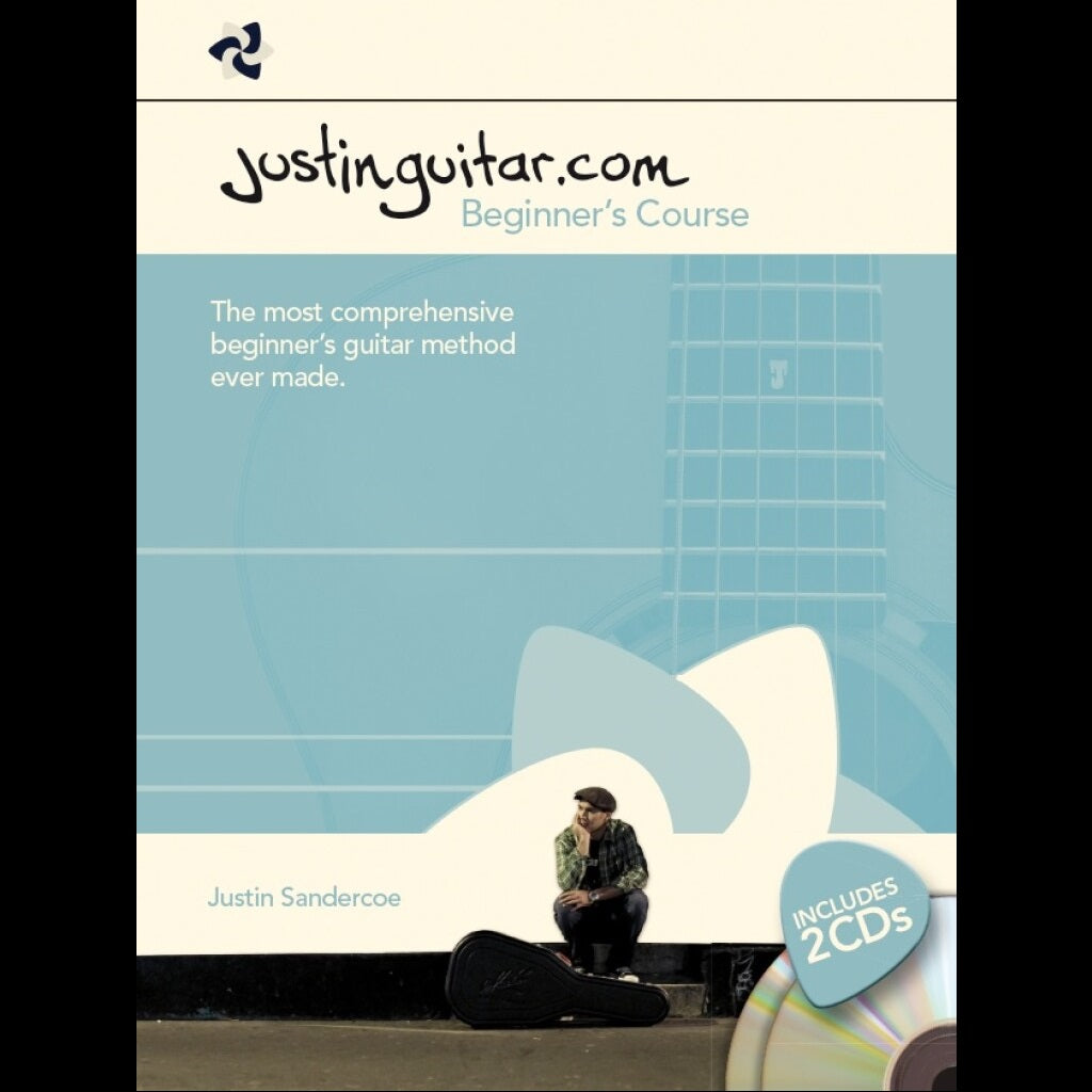Justinguitar.com Beginners Course - Guitar Tutor Books available at Foulds Guitars Derby
