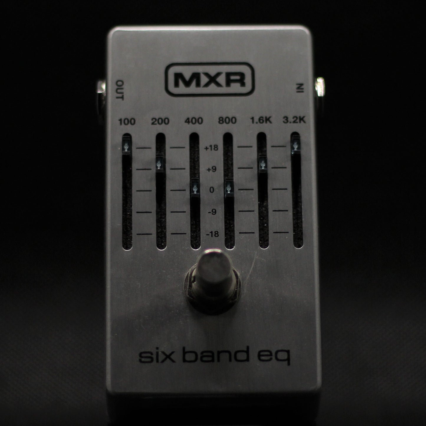 MXR 6 Band EQ Silver - Guitar Effect Pedals available at Foulds Guitars Derby