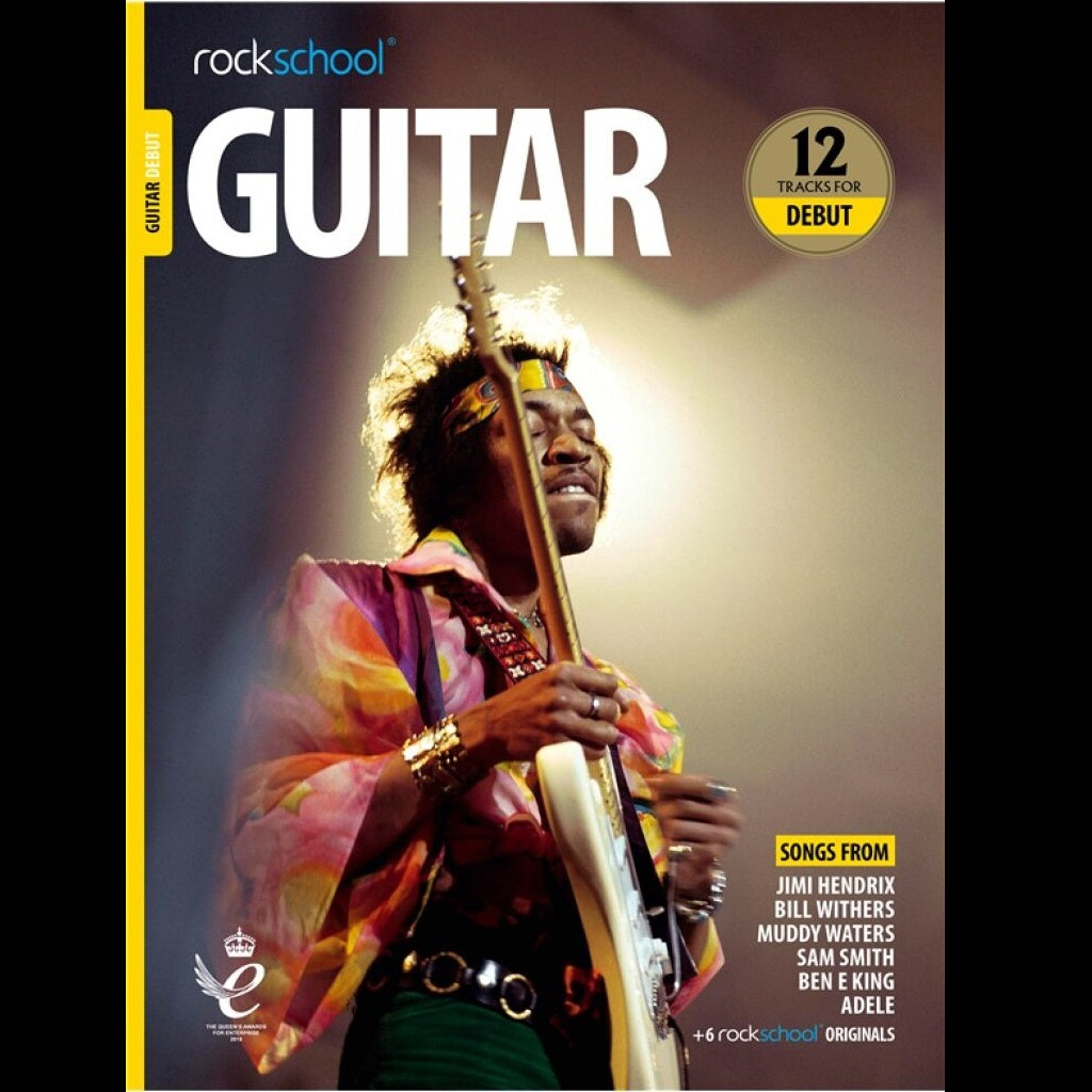 Rockschool Guitar Debut 2018 - Guitar Exam Books available at Foulds Guitars Derby