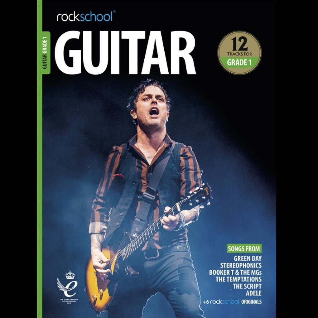 Rockschool Guitar Grade 1 2018 - Guitar Exam Books available at Foulds Guitars Derby