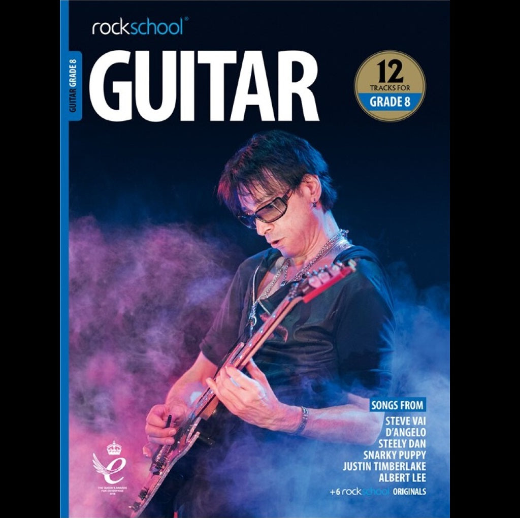 Rockschool Guitar Grade 8 2018 - Guitar Exam Books available at Foulds Guitars Derby
