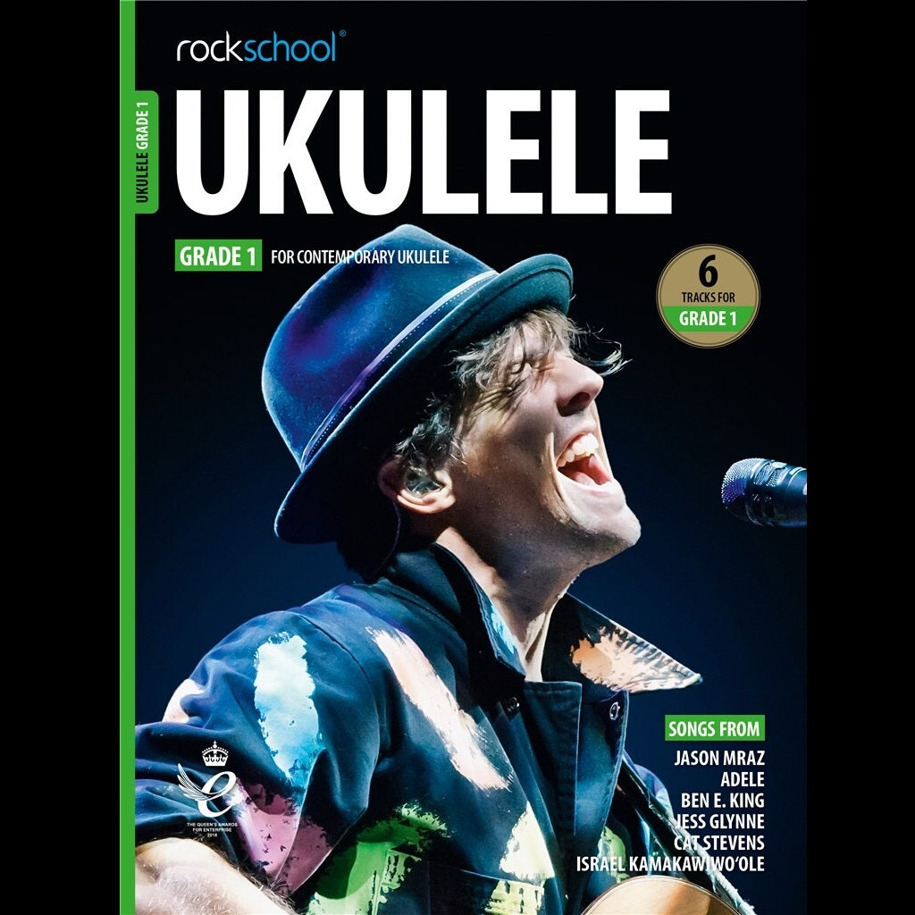 Rockschool Ukulele Gr1 2020 - Ukulele Exam Books available at Foulds Guitars Derby