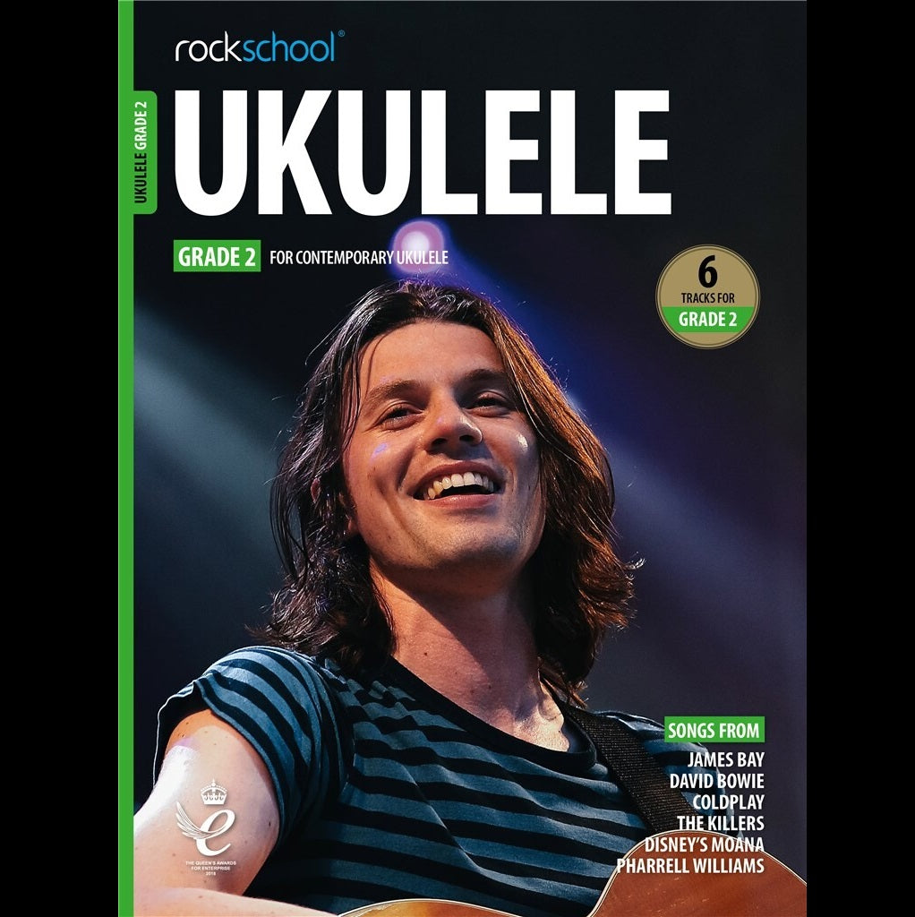 Rockschool Ukulele Grade 2 2020 - Ukulele Exam Books available at Foulds Guitars Derby