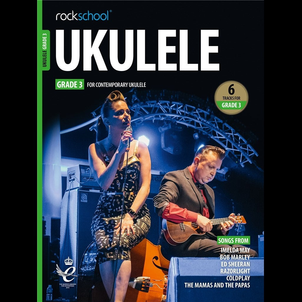 Rockschool Ukulele Grade 3 2020 - Ukulele Exam Books available at Foulds Guitars Derby