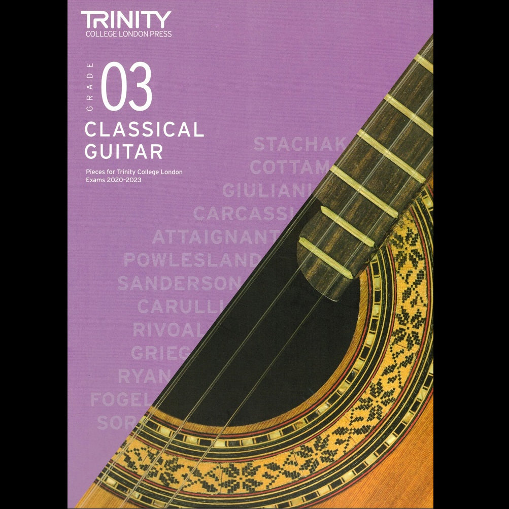 TCL Classical GuitGr3 2020NEW - Guitar Exam Books available at Foulds Guitars Derby