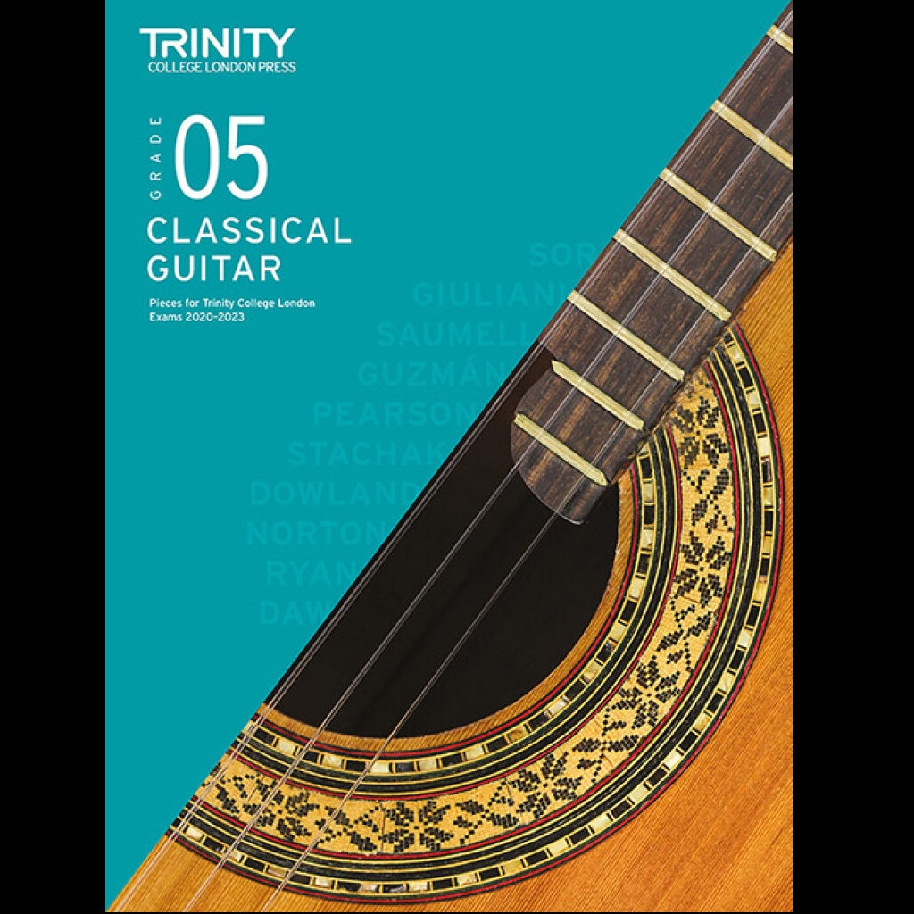 TCL Classical Guitar Grade 5 - Guitar Exam Books available at Foulds Guitars Derby