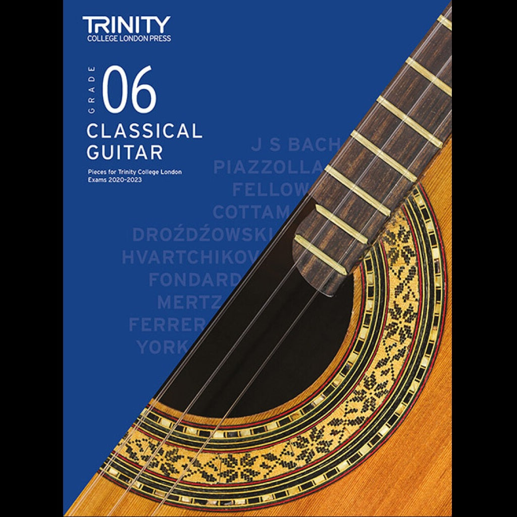 TCL Classical Guitar Grade 6 - Guitar Exam Books available at Foulds Guitars Derby