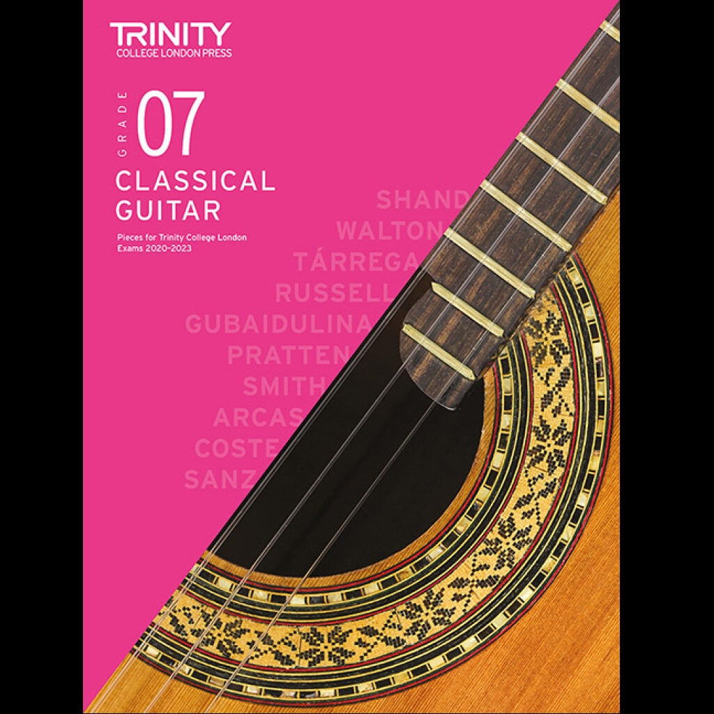 TCL Classical Guitar Grade 7 - Guitar Exam Books available at Foulds Guitars Derby