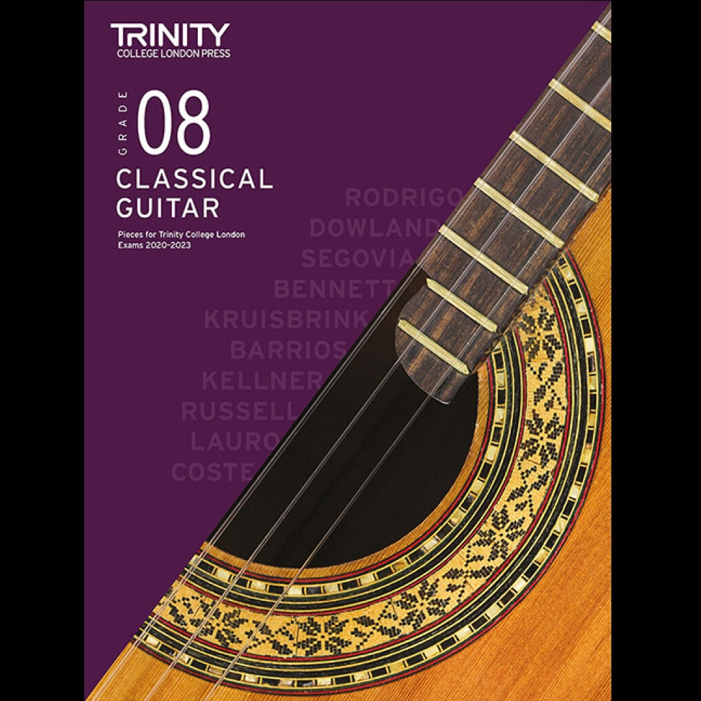 TCL Classical Guitar Grade 8 - Guitar Exam Books available at Foulds Guitars Derby
