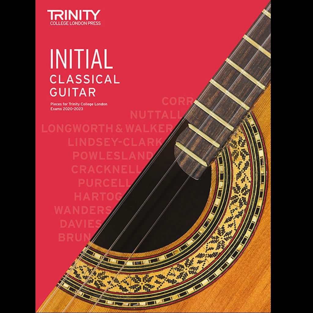 TCL Classical Guitar Initial Grade - Guitar Exam Books available at Foulds Guitars Derby