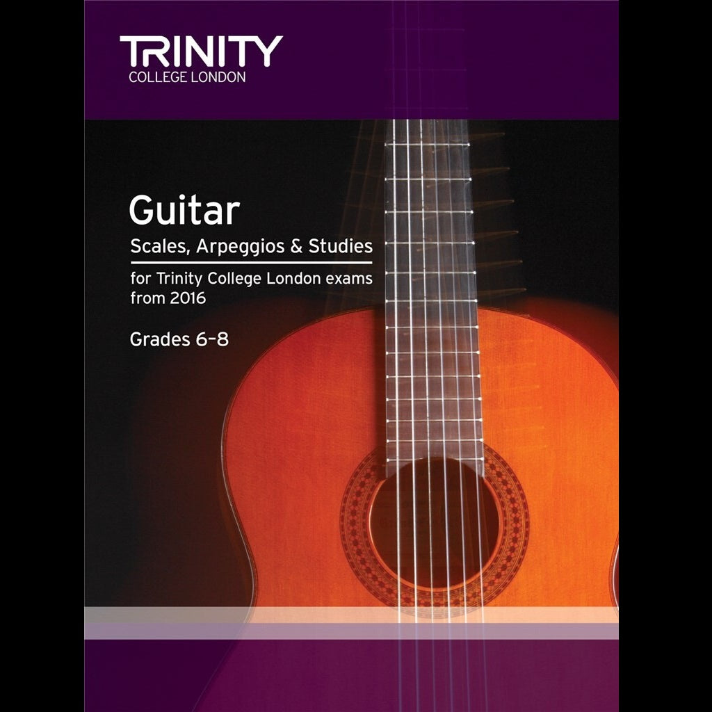 TGH Guitar Scales Gr 6-8 2016 - Guitar Exam Books available at Foulds Guitars Derby