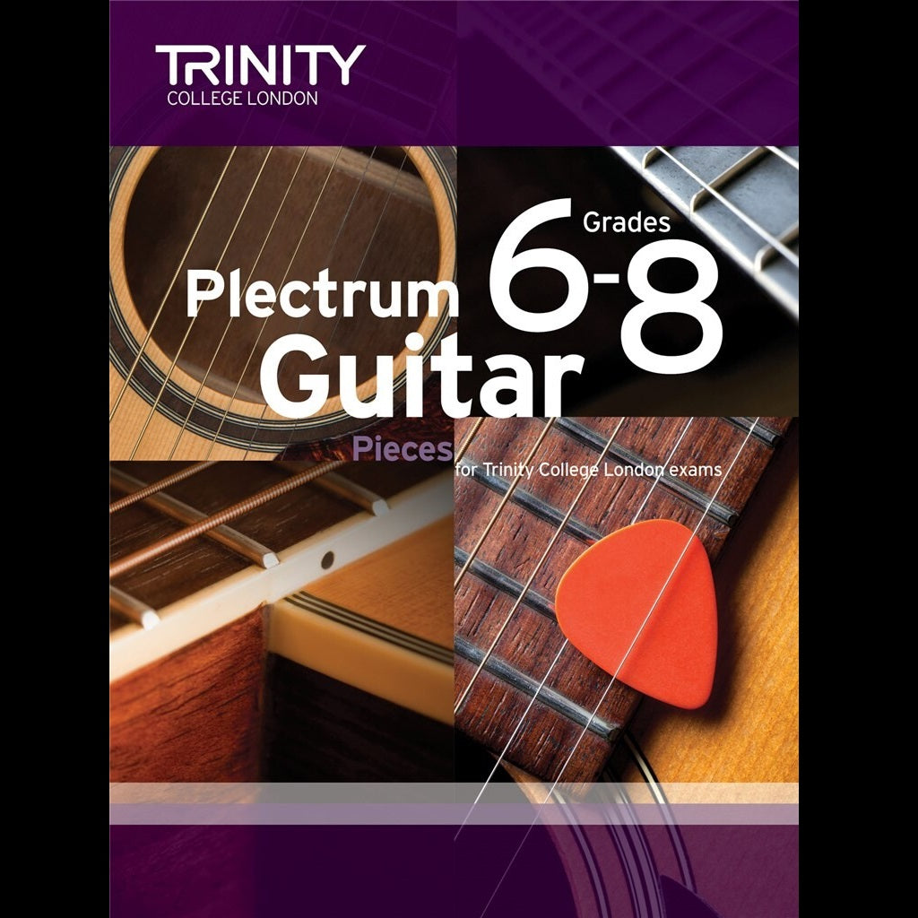 TCL Plectrum Guitar Grades 6 - 8 - Guitar Exam Books available at Foulds Guitars Derby