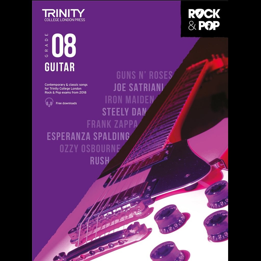 TGH Rock/Pop Grade 8 Guitar - Guitar Exam Books available at Foulds Guitars Derby