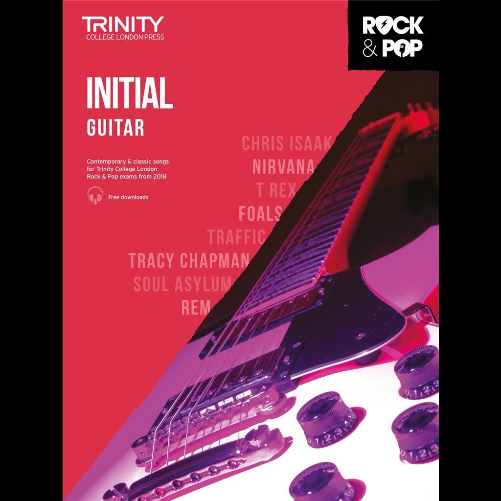 TGH Rock/Pop Guitar Initial - Guitar Exam Books available at Foulds Guitars Derby