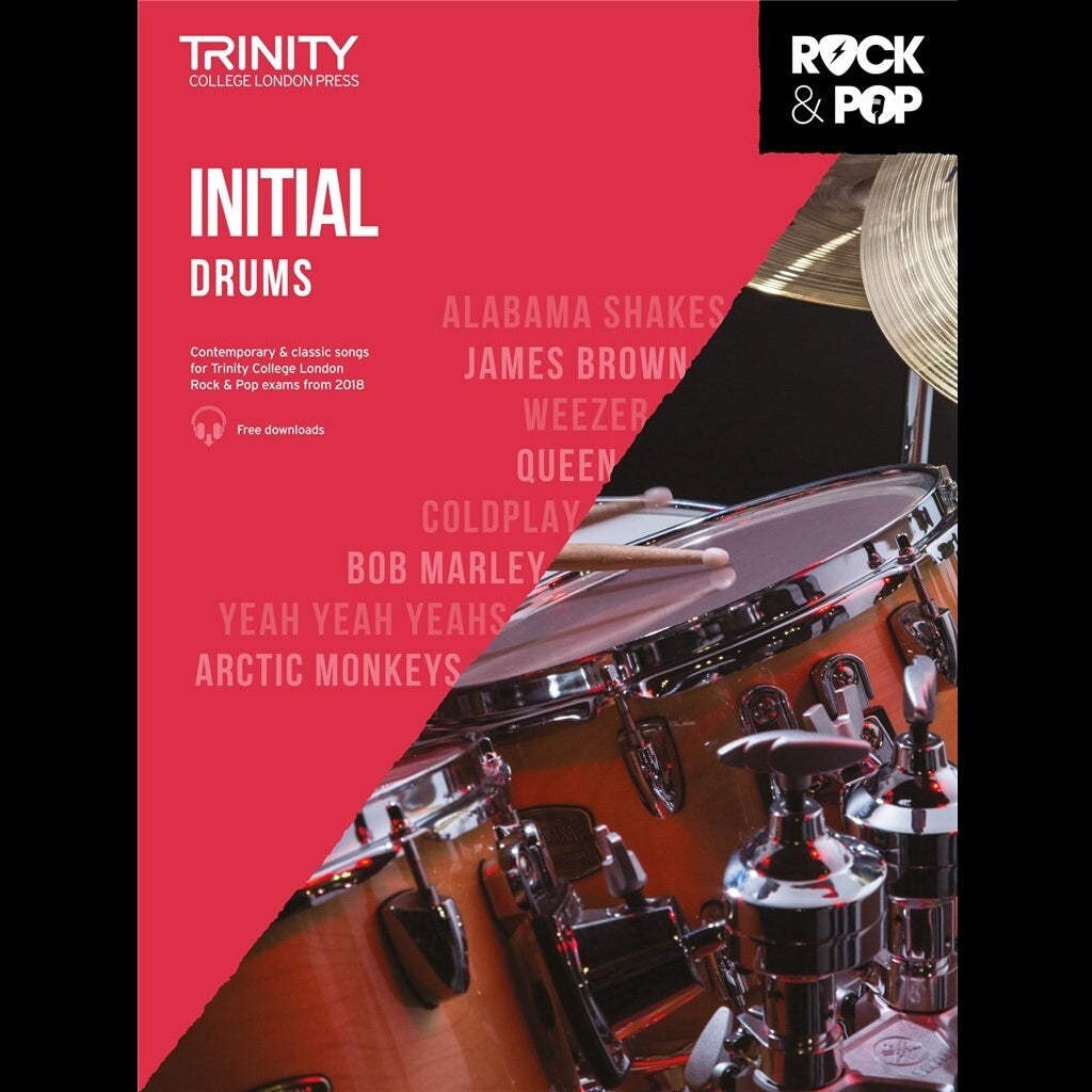 TCL Rock & Pop Drums Initial - Drum Exam Music available at Foulds Guitars Derby