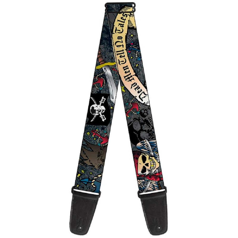 Buckle-Down Pirate Tales Strap - Straps available at Foulds Guitars Derby