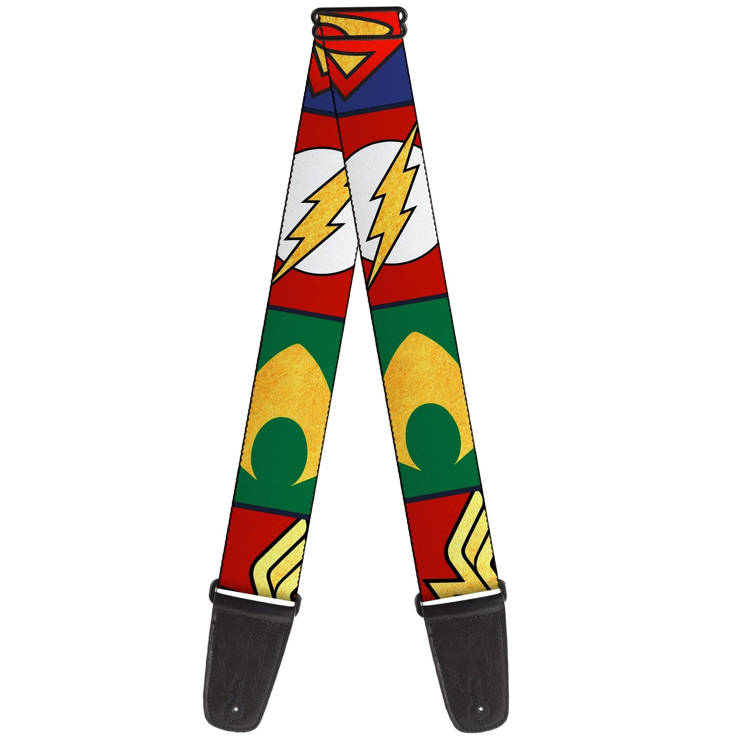 Buckle-Down Justice League Strap - Straps available at Foulds Guitars Derby